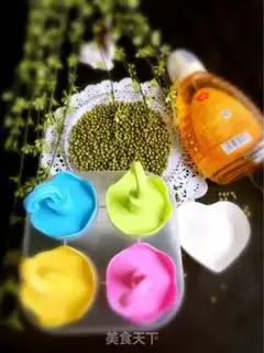 Make Green Bean Ice Flowers step 0