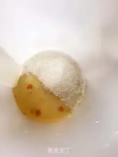 Make Green Bean Ice Flowers step 2
