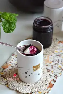 Make Blueberry yogurt step 11