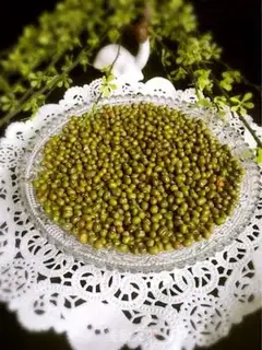 Make Green Bean Ice Flowers step 10