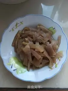 Make Spicy pig skin step 2