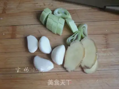 Make Five flowers and tofu step 2