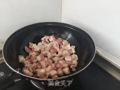 Make Five flowers and tofu step 3