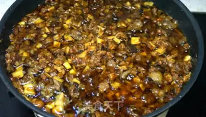 Make Beef sauce step 4
