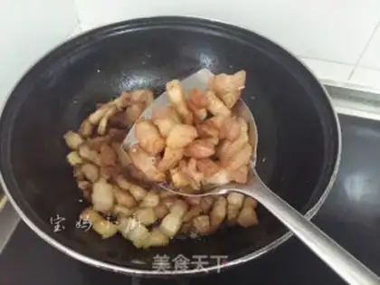 Make Five flowers and tofu step 5