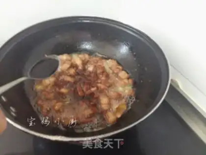 Make Five flowers and tofu step 7