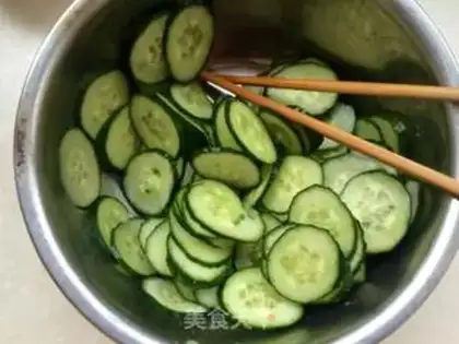 Make Cold cucumber step 2