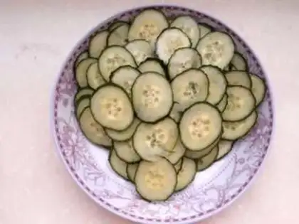 Make Cold cucumber step 3
