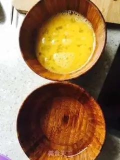 Make Autumn steamed eggs step 4