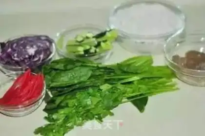 Make Shrimp spinach roll step 0