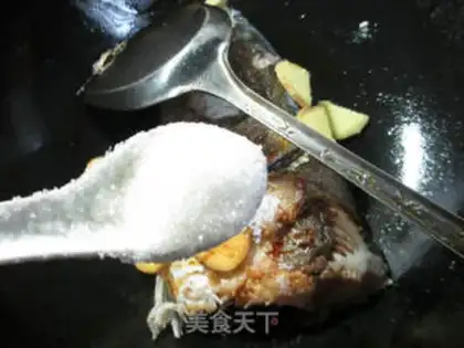 Make Spicy fish head step 6