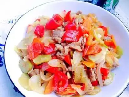 Make Paprika beef step 21