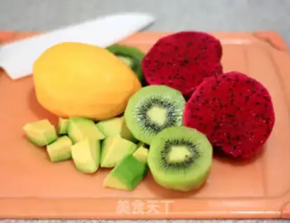 Make Fresh fruit moose step 4