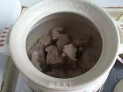 Make The tungsten is made of pig bones step 5