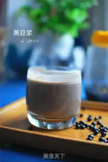 Make Black bean milk step 5