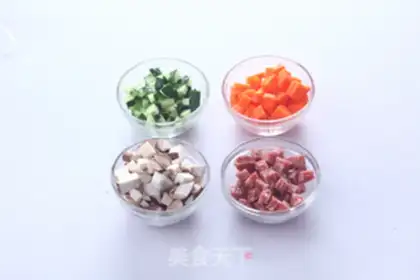 Make Pelican fried rice step 0