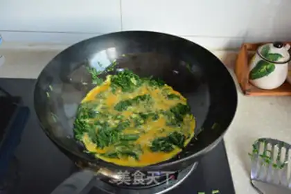 Make Cream fried eggs step 4