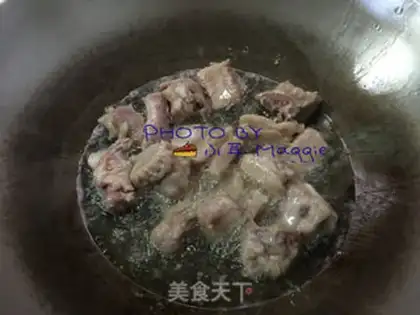 Make Sweet pineapple ribs step 2