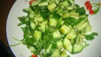 Make Cold cucumber step 2