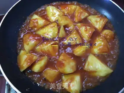 Make Sweet pineapple ribs step 7