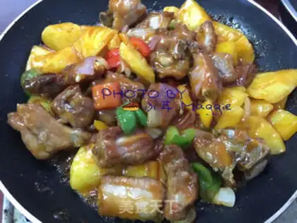 Make Sweet pineapple ribs step 9