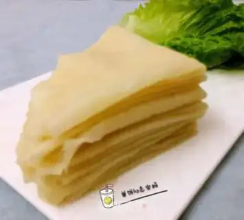 Make Old Beijing chicken roll step 7