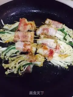 Make Bacon pin roll step 4