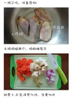Make Chicken paste step 0