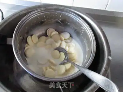 Make White chocolate ice cream step 4