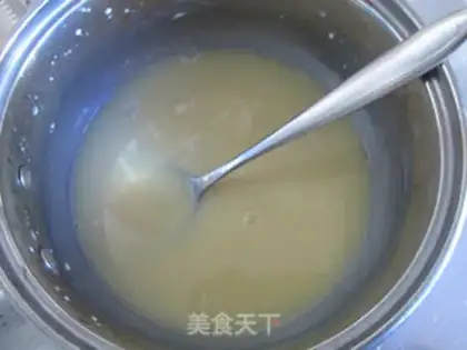 Make White chocolate ice cream step 5