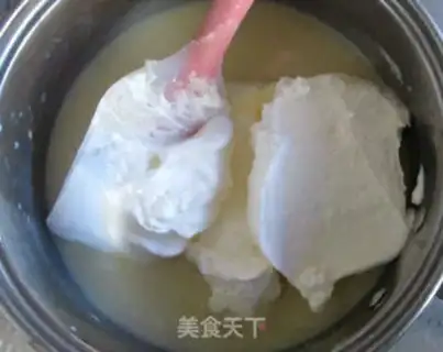 Make White chocolate ice cream step 8