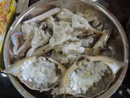 Make Curry crabs step 3
