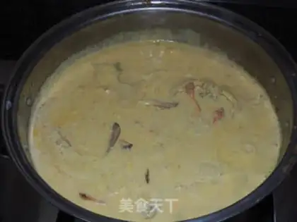 Make Curry crabs step 7
