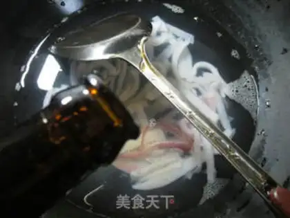 Make Squid and cabbage step 1
