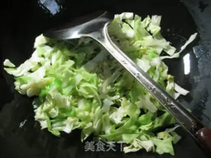 Make Squid and cabbage step 3