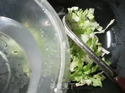 Make Squid and cabbage step 4