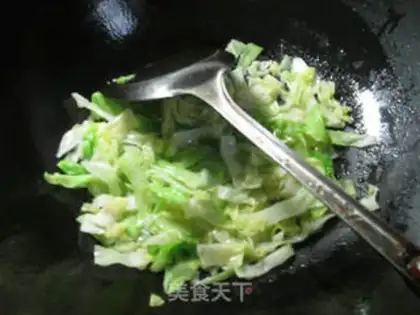 Make Squid and cabbage step 5