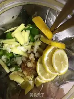 Make Lemon poaching step 1