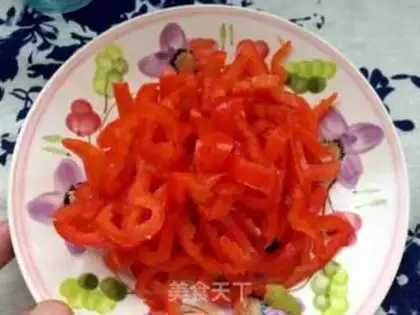 Make Fried bean silk step 5
