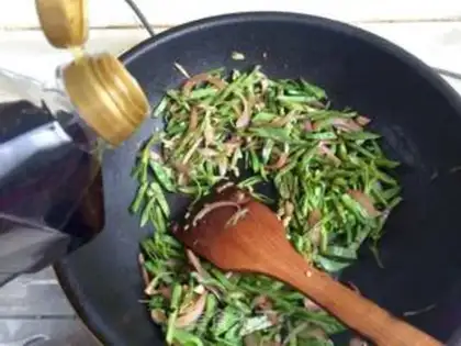 Make Fried bean silk step 12