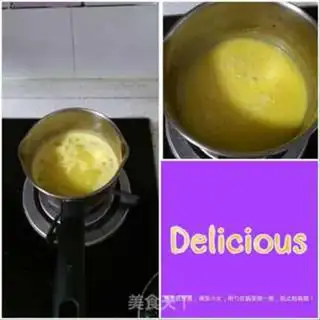 Make Corn juice congee step 4