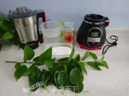 Make Soy leaves step 0