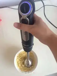 Make Green bean cake step 2