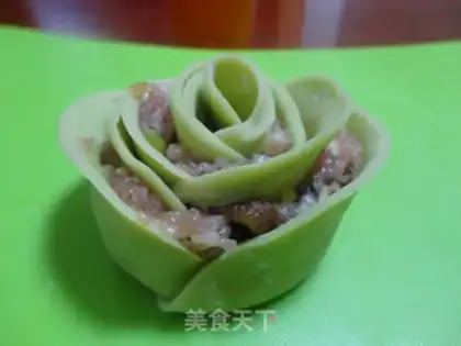 Make Rose dumplings step 4