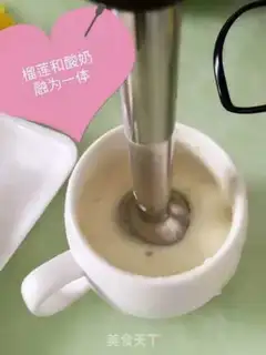 Make Drenade yogurt ice step 2