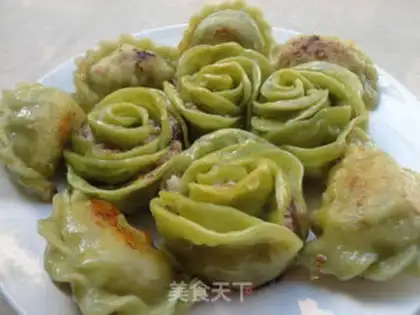 Make Rose dumplings step 11