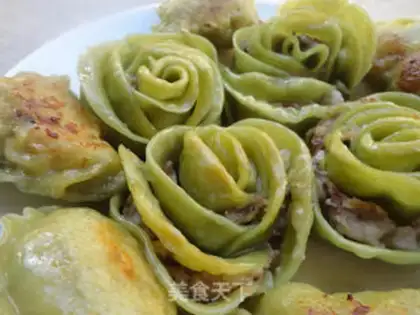 Make Rose dumplings step 12