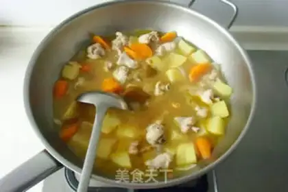 Make Potato curry step 6