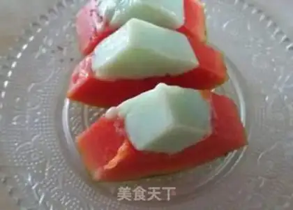 Make Cream of papaya step 5