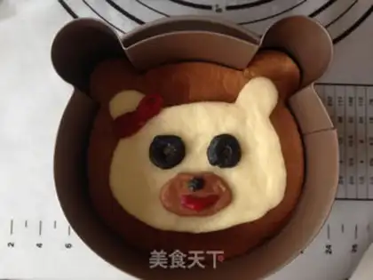 Make Cake and bear bread step 13